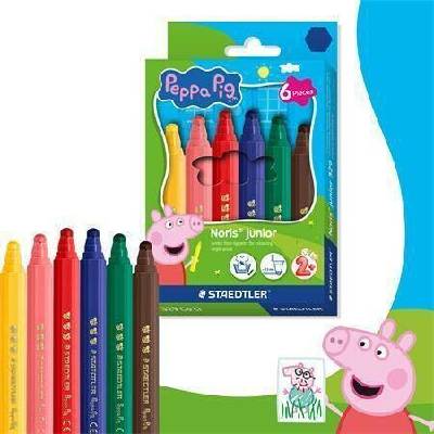 Staedtler Noris junior 329 Peppa Pig 6 barev