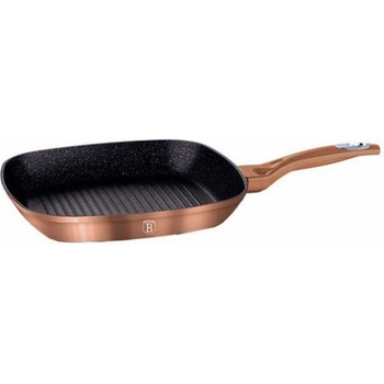 BerlingerHaus grilovací s mramorovým povrchem Rosegold Metallic Line 28 cm
