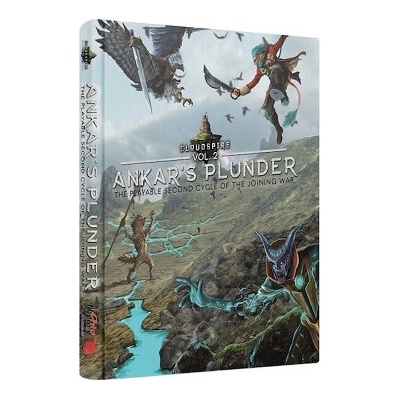 Cloudspire Vol. 2: Ankar's Plunder Hardcover Lore, Art and Scenario Book