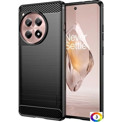 OnePlus Ace 3 5G / 12R 5G Удароустойчив MOFI Carbon Fiber Калъф и Протектор