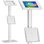 Maclean Advertising Stand Holder for Maclean Tablet, Floor with Lock, 9.7-11, iPad/iPad Air/iPad Pro, Samsung Galaxy Tab A/Tab A7/Ta