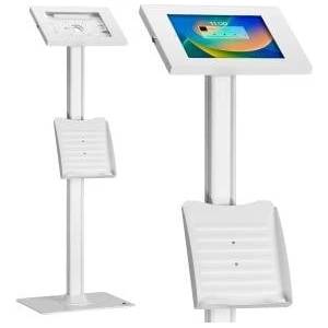 Maclean Advertising Stand Holder for Maclean Tablet, Floor with Lock, 9.7-11, iPad/iPad Air/iPad Pro, Samsung Galaxy Tab A/Tab A7/Ta