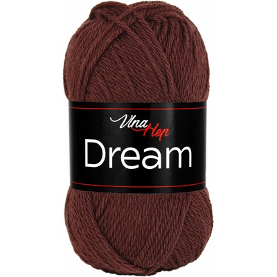 Vlna - Hep příze Dream 6407 hnědá