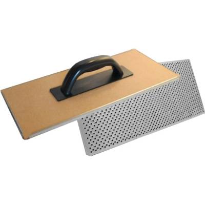 škrabák na staré omítky 400x180mm dřevo+plech
