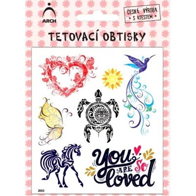 Arch Zlín Dětské tetovací obtisky ornamenty
