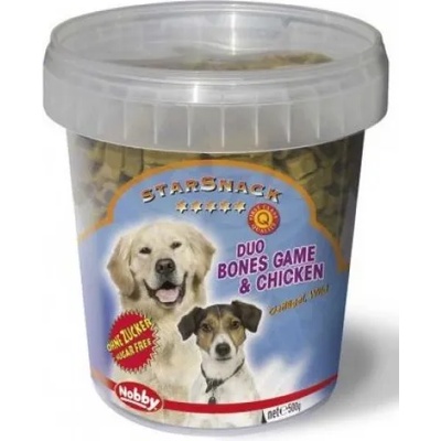 NOBBY Лакомство StarSnack Duo Bones Дивеч и пиле 500 гр 69735