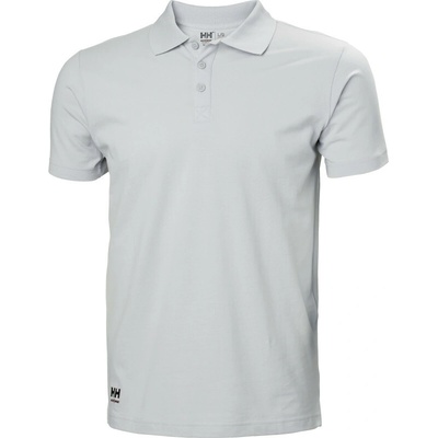 Helly Hansen polokošile Classic 79167 krátký rukáv pánská COT59916707700-grey melange