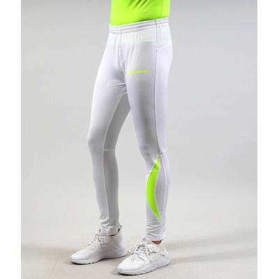 Running Long biela-fluo žltá