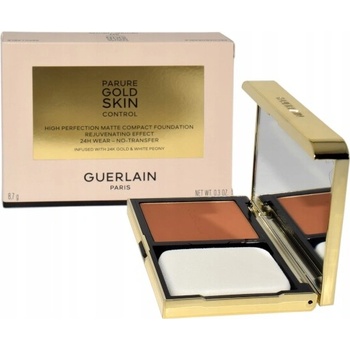 Guerlain Kompaktný zmatňujúci make-up Parure Gold Skin Control Hight Perfection Matte Compact Foundation N°5N 8,7 g