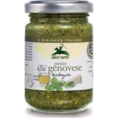 Alce Nero Bazalkové Pesto Bio 130 g
