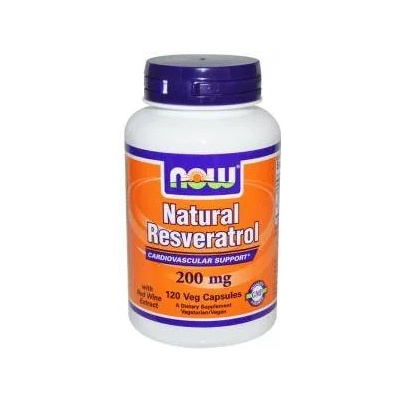 NOW Антиоксидант - Mega Resveratrol - 120 капсули, NOW FOODS, NF3354