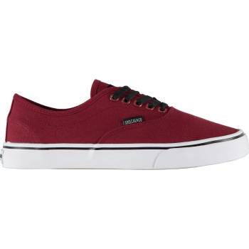 SoulCal Мъжки платнени обувки SoulCal Sunset Lace Mens Canvas Shoes - Burgundy/White