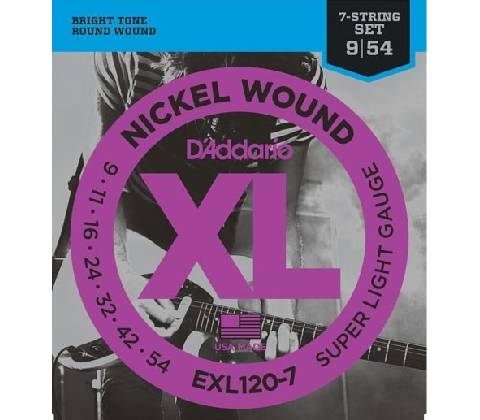 DAddario EXL120-7