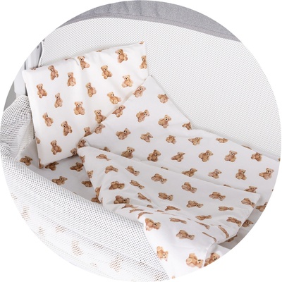 KOSI К-т за мини кошара мече беж (koscloset0253be)