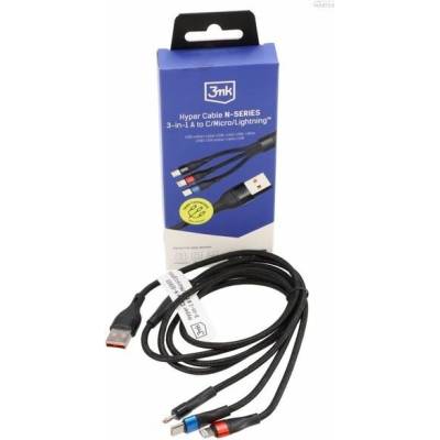 Nabíjecí kabel 3v1 18W 3MK 3MK062