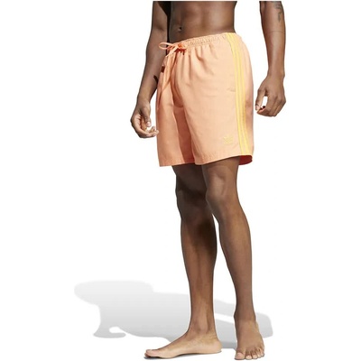 Бански гащета Adidas Originals Adicolor 3 Stripes 8´´ swimming shorts - Orange (Semi Coral)