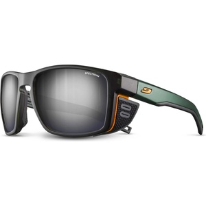 Julbo Алпийски очила Julbo Shield Spectron S4 Cycling glasses - Dark Green / Dark Green / White / Brown Flash Silver (205-1752-0411)