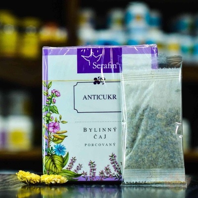 Serafin byliny Anticukr bylinný čaj porcovaný 250 ml