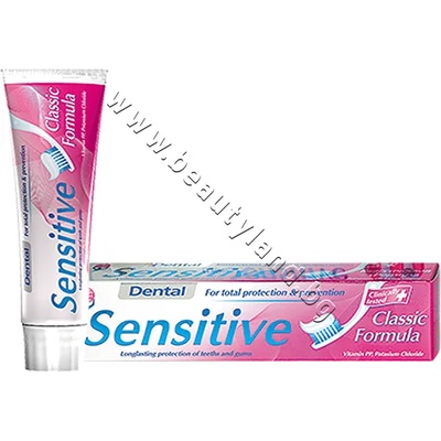 Dental Паста за зъби Dental Sensitive Classic Formula, p/n RU-104014 - Паста за зъби за цялостна грижа и превенция (RU-104014)