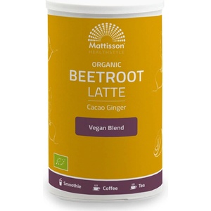 Mattisson Healthstyle Лате от цвекло с джинджифил какао Био, 160 g прах Mattisson Healthstyle (MT2093)