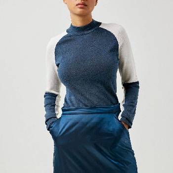 J.Lindeberg Leila Dámský svetr Knitted Golf modrý