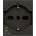 Vimar 30210. USBG Контакт SICURY Linea, 2P+E 16A+USB-C, унив. стандарт, с детска защита, 2M, Black, (VM30210.USBG)