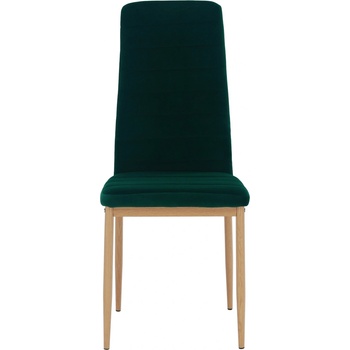 Kondela Coleta Nova smaragdová látka / dub