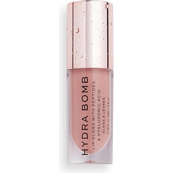 Revolution Beauty MAKEUP REVOLUTION Hydra Bomb Lip Gloss Drippin Nude Глос блясък за устни 4, 6ml