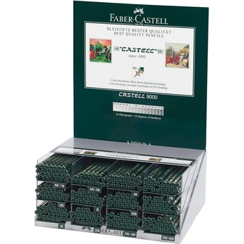 Faber-Castell Молив Castell 9000, чернографитен, различни тв (1015100313)