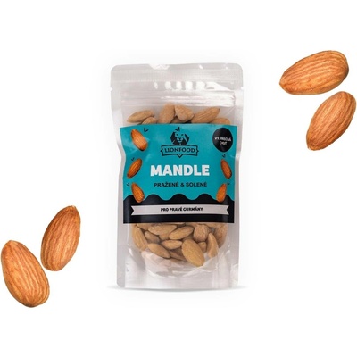 LIONFOOD Mandle pražené solené 100 g