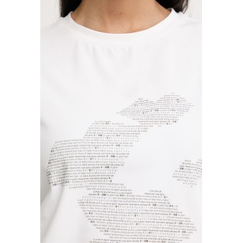 Silvian Heach тениска дамска от памук с еластан MUNDERA (CVP26041TS)