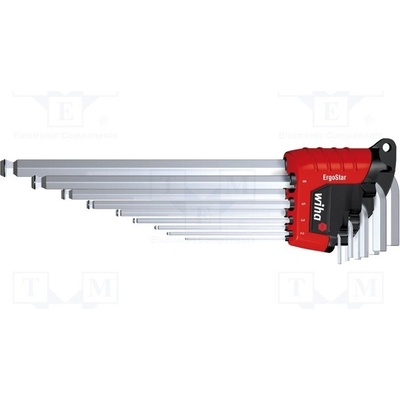 Wiha klíč imbus chrom 9ks 43851