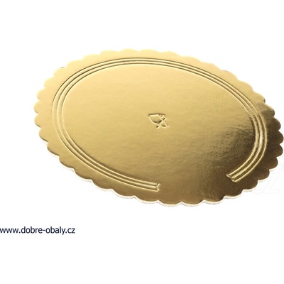 Artigian Dortová podložka zlatá kruh 22cm