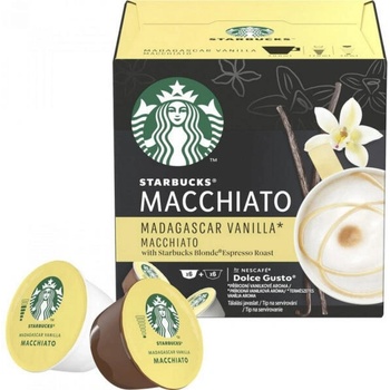Image 1 of Starbucks Dolce Gusto Madagascar Vanilla Macchiato (12)