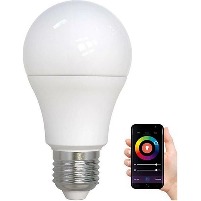 NEDES LED RGBW Stmievateľná žiarovka A60 E27/9W/230V 2700-6500K Wi-Fi Tuya ND4081