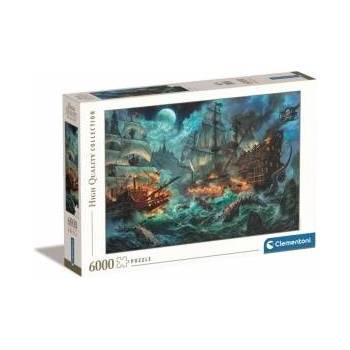 Clementoni Battle of the Pirates puzzle 6000pcs
