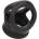 CalExotics Alpha Dual Cage Ring Black