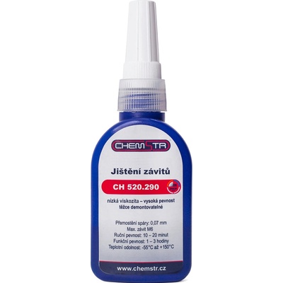 CHEMSTR Anaerobní lepidlo CH AN 520.290 - 250 g