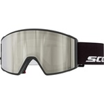 SCOTT Ски маска Scott Goggle React S2 Ski goggles - Black / White Chrome - размер One Size (417-6469-0111)