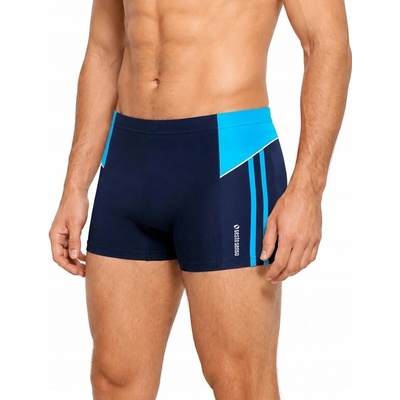 Sesto Senso pánske plavky boxerky SS-357 tmavomodré