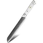 HARAHU Дамаски кухненски нож YU-37516 - Bread / Бяло KP37516