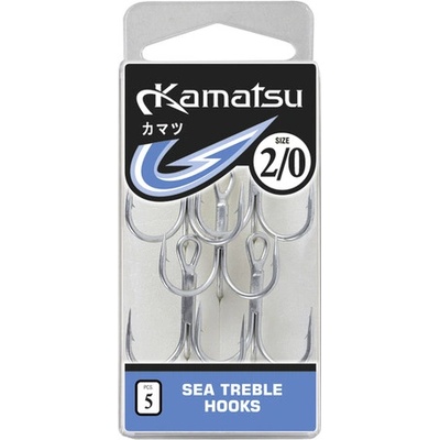 Kamatsu Trojháčky Sea Treble 5 ks Vel.2