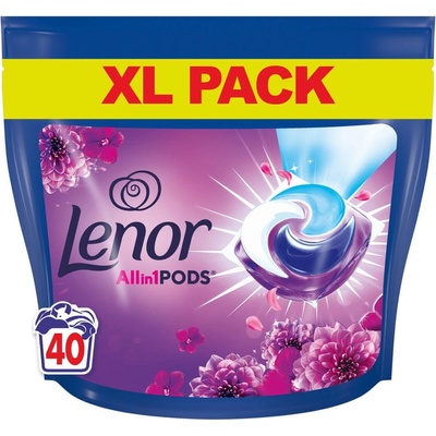 Lenor All-in1 Color Amethyst gelové kapsle 40 PD