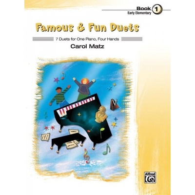 Famous & Fun Duets 1 noty pre štvorručný klavír
