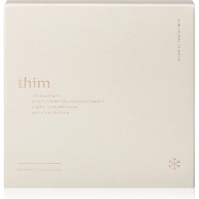 thim Radiance Cooling Pad тонизиращи възглавнички с охлаждащ ефект 10 бр