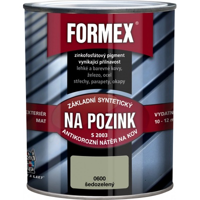 Formex základ na pozink S2003 0,6 l šedozelená