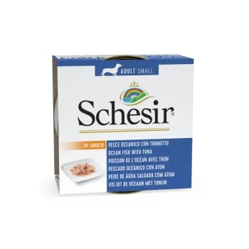 Image 1 of Schesir Tuna with mackarel in jelly Океанска риба и риба тон 85gr