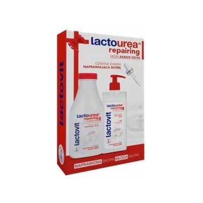 Lactovit body lotion + bath gel set