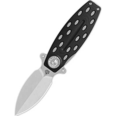 QSP knife QSP Beetle 14C28N, zavírací s klipem, rukojeť G10, stříbrná QS162-A