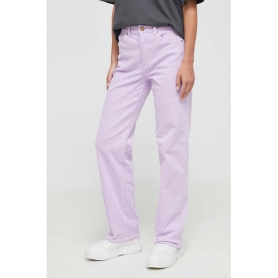 Billabong Джинсов панталон Billabong в лилаво със стандартна кройка, с висока талия (ABJDP00151)